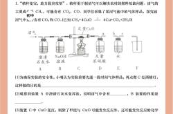 高三化学实验探究题专项（高考）
