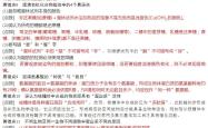 
高考全科易错点汇总（全册）