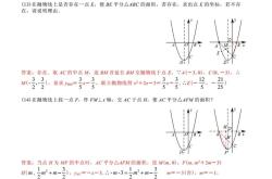 九年级数学压轴题专项（二次函数综合）(九年级数学二次函数测试题及答案副本doc)