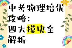 中考理科综合培优计划（物理/化学）
