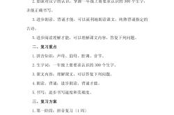 苏教版一年级语文上册单元小结
