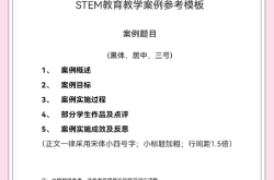 
中小学STEM教育实施指南
