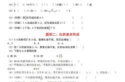 
六年级比和比例专项训练（附解析）