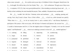 
高考英语完形填空专项（上下文联系）