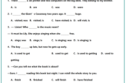 
九年级英语句型专项（变换/仿写/应用）

