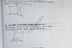 中考数学错题整理专项（应用/几何）
