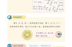 
人教版一年级数学上册电子课本