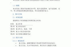 中考英语复习计划（初三全年）
